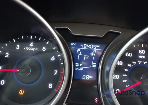 2012 Hyundai Veloster Base W/Red/Black из США, поврежденный, VIN KMHTC6AD0CU080630